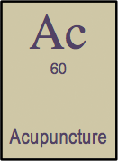 <b>Acupuncture </b><i>n. </i>Stabbing someone with needles so they feel less pain. Go figure.