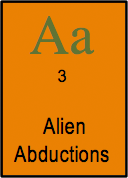 <b>Alien Abduction </b> <i> n. </i>Droll visitors from outer of space who get their kicks from shoving a shiny dildo up a tard's arse.