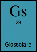 <b>Glossolalia </b><i>n. </i>Speaking in tongues. <i>"Mr. Darcy, when you promised me the pleasure of experiencing your gift of tongues, I didn't expect this gibbering Godshite." </i> (from <i>"Pride and Prejudice"</i> by Jane Austen).