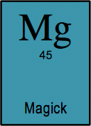 <b>Magick </b><i>n. </i>The art of performing cheap parlour tricks the hard way by temporarily suspending the laws of nature for your own convenience.