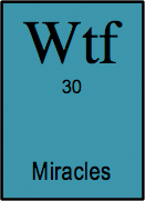 <b>Miracle </b> <i> n. </i>Lazy reasoning.