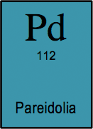 <b>Pareidolia </b><i>n. </i>The innate human tendency to recognize a face on Mars, The Virgin Mary on a slice of toast or Jesus up a dogs arsehole.